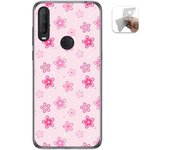 Tumundosmartphone Funda Gel Tpu para Alcatel 1S 2020 / 3L 2020 diseño Flores Dibujos
