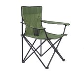 Silla de playa plegable portátil engrosada para acampar al aire libre con respaldo, fabricada en tela oxford y tubo de acero.
