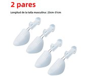 1/2Pairs Plastic Shoe Stretcher Women Men Adjustable Shoe Trees for Men Women Portable Shoe Stretching Stretchers Holder