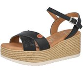 Shoes Cuñas Y Alpargatas marca Oh! My Sandals para mujer en color negro