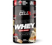 Proteina Concentrada Whey Core 900gr White Choco & White Choco Rings (topping rosquilla blanca) Procell  Sport - Suplemento Alto en Proteína y Bajo en Carbohidratos