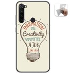 Tumundosmartphone Funda Gel Tpu para Xiaomi Redmi Note 8T diseño Creativity Dibujos