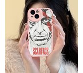 Scarface Tony Montana Phone Case Hard Leather For iPhone 15 14 13 12 Mini 11 14 Pro Max Xs X Xr Plus Fundas