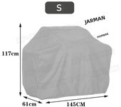 Cubierta De Barbacoa Impermeable Y Resistente Al Polvo Para Weber Tamaño 8 Apto Para Barbacoas Redondas Protección Contra La Lluvia MOV