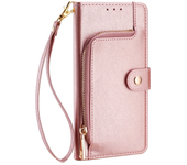 Business Metal buckle Flip Case for OPPO Find X7 X6 X5 X3 X2 Pro X5 X7 Ultra X3 Lite Neo Zipper Wallet Case Coque with Hand Rope