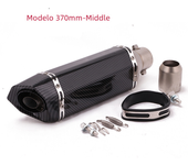 51mm Universal Accessories Motorcycle Exhaust pipe Modified Muffler Pipe echappement moto db killer For XJ6 MT07 09 03