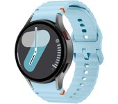 Sport Band for Samsung Galaxy watch 7/FE/4/5/6 classic/5 Pro 40 44mm No Gaps correa bracelet silicone belt Galaxy watch 7 straps