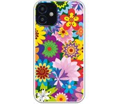 Funda compatible con iPhone 12 Mini - Flores a todo color