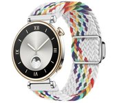 18mm Braided Solo Loop Nylon Strap for Huawei Watch GT 5 Pro 42mm Magnetic Sport Band for Huawei GT 5 GT 4 41mm Correa Bracelet