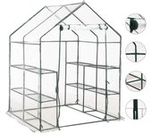 Invernadero accesonle con 8 niveles 143x143x195 cm