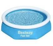 BESTWAY Piscina Redonda Fast Set con Depuradora 244x61 1880 L 57450