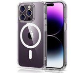 Clear Phone Case For iPhone 14 13 12 11 15 Pro Max For Magsafe Magnetic Wireless Charging Animation Case 7 8 XR XsMax Cover Case
