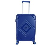 Maleta de cabina Benzi BZ5752 Azul Marino de Viaje Rígida 4 Ruedas giratorias 55 x 39 x 20 cms y 2,3 kg . Equipaje de mano. Cerradura de combinación. Equipaje de Mano. Resistente y Ligera. Low Cost Ryanair,.Aceptada en Todas Las aerolineas. (Azul Marino)