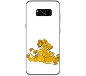 Tumundosmartphone Funda Gel Tpu para Samsung Galaxy S8 Diseño Leones Dibujos