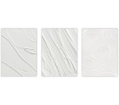 Set de 3 cuadros calidad premium con marco de madera - 30x40 cm o 50x70 cm - POSTER LAB