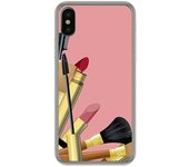 Tumundosmartphone Funda Gel Tpu para Iphone X / XS Diseño Brochas Dibujos