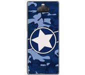 Tumundosmartphone Funda Gel Tpu para Sony Xperia 10 Plus diseño Camuflaje 03 Dibujos