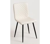 Pack 4 Sillas Rom Polipiel - Blanco