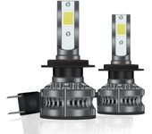 Uttril F2 Plus H1 Led Headlight Bulbs H7 LED Car Lights H4 LED H11 6500K 60W10000LM Auto Headlamps Warm White Blue Color Motor