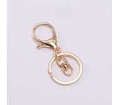 5pcs Keychain Ring 30 mm Key Ring Long 70 mm Plated Lobster Clasp Key Hook Chain Keychain Split Key Ring Jewelry Making Supplies