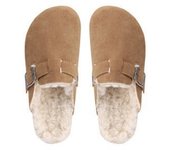 Winter House Slippers Plush Women's Clogs with Orthopedic Insole