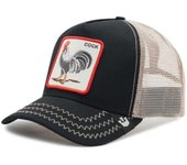 Gorra Goorin Bros The Cock Negro - Visera Curva Parche Frontal Snapback