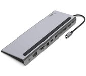 PUERTO REPLICADOR USB-C BELKIN HDMI + RJ45 + VGA + DP + 2XUSB 3.0 + USB-C + SD + MICRO SD + JACK