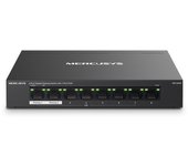 Mercusys MS108GP switch Gestionado Gigabit Ethernet (10/100/1000) Energía sobre Ethernet (PoE) Negro