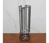 New Gold 18Cups Rotatable Coffee Pod Holder For Dolce Gusto Capsule Display Capsule Rack Tower Stand Storage Shelves