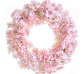 180Cm Pink Artificial Sakura Flowers Vine Wedding Party Garden Rose Arch Home Decor Christmas Background Wall Bridal Accessories