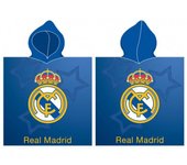 Poncho Toalla Playa Real Madrid, Licencia 100% Oficial, 55x110 cm, New Import - Kiglam