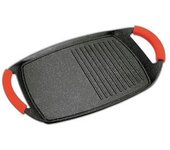 Silvano plancha grill aluminio con base inducción grande hphg-47