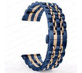 22mm 20mm Band for Samsung Galaxy Watch 3 4 5 45mm Gear S3 46mm 42mm Active2 40 44mm Stainless Steel Strap for Amazift BIP 2 GTR