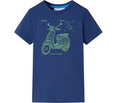 Camiseta Infantil Dark Azul 140
