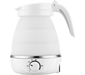 110V/220V Travel Camping Portable Foldable Silicone Electric Kettle Boiling Hot Water Thermal Insulation Heating Boiler Tea Pot