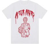 The Weeknd After Hours Vintage White T-shirt Cotton Men T Shirt New TEE TSHIRT Womens Tops
