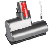 Mini Turbo Brush Head for Dyson V7 V8 V10 V11 V15 Cordless Vacuum Cleaners, Turbine Brush Remove Dust, Hair, Mites, Dirt