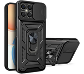 For Motorola Edge 20 30 Pro Lite E20 E30 E32 E40 G9 Plus Anti Drop Phone Case Cover Sliding Window Lens Cover 360 Degree Bracket