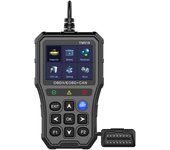 Probador de batería OBD2, escáner de coche, pantalla de 2,8 pulgadas, herramienta de diagnóstico de coche, lector de código, marco congelado
