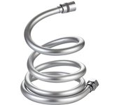 Ducha Manguera, PVC Ducha Manguera, 1.5 m Ducha Manguera, Antigiro y Antitorsión Ducha Manguera de 360° con Conector de Latón, Universal G 1/2"