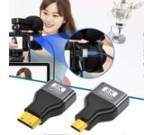 Adaptador de vídeo portátil de PVC Micro Mini HDMI a HDMI 8K Varios tipos de pantalla