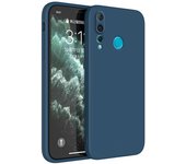 Square Liquid Silicone Phone Case for Huawei Y6P Y7P 2020 P40 lite E Y6 Y6S Y7 Y9 Prime 2019 P smart Z P30 Lite Back Cover