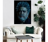 Singer The Weeknd Starboy Poster Home Bar Coffee House Decor Aesthetic Art Wall Painting Stickers Indoor
