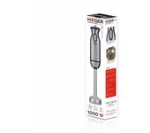 Batidora de Mano Haeger Extreme 1000W 2 Velocidades Titanio Acero Inoxidable
