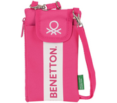 Monedero Portamovil Benetton "Raspberry" 10X19X (Safta 842316695)