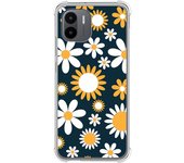 Funda Silicona Antigolpes compatible con Xiaomi Redmi A2 diseño Flores 08 Dibujos