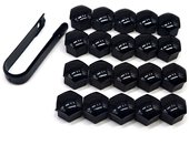 20Pcs Car Wheel Nut Protection Covers Anti-Rust Caps Auto Hub Car Tire Screw Caps Nut Bolt Auto Exterior Accessories 17/19/21mm