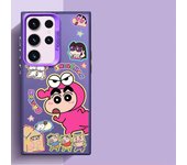 Crayons Shinchans Phone Case for Samsung Galaxy S24 Ultra S22 Plus S21 FE Note 20 S20 S23 Ultra S20 FE Soft Cover