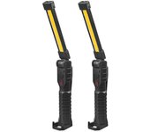 Portable Fold LED Flashlight Strong Magnet COB Working Light Type C Rechargeable Emergency Floodlight Outdoor Camping Lantern