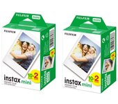Fujifilm Instax mini película fotos pack 40, 60 y 100 Fotos para cámara Instax mini papel para instax mini 12 instax mini evo